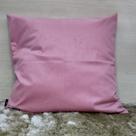 Capa de almofada suede lisa 65 x 65 - rosa