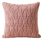 Capa De Almofada Tricot 45x45cm Nexus Premium Zíper Luxo
