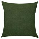 Capa de Almofada Verde Musgo Liso Impermeável 45x45cm