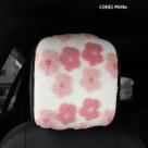 Capa De Apoio De Cabeça De Carro De Pelúcia Para Inverno, Capa De Almofada De Assento Universal