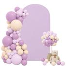 Capa de arco de casamento, elastano FEINIGESI, ajustada em lavanda redonda de 6 pés