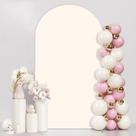Capa de arco de casamento JCJ Wedding Arch bege 183x79 cm