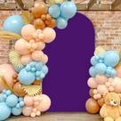 Capa de Arco de Casamento MODFUNS - Elastano Roxo 2,2m para Blusa Redonda