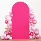 Capa de Arco de Casamento MODFUNS Rosa Pink - Spandex 1,2 x 2,2m