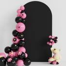 Capa de Arco de Casamento Putros Black Spandex 2,2m - Para Stand Chiara