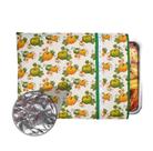 Capa De Assadeira Retangular Média Laranja Abóbora Capa De Assadeira Retangular Média Laranja Abóbora