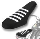 Capa de Assento Antiderrapante para E-Bike Ridstar Q20 Preto e Branco