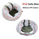 Capa de assento de apoio para bebês, sofá lavável Cradle Bean Bag