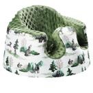 Capa de assento de bebê BOMOLOUR Green Forest antiderrapante respirável