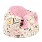Capa de assento de bebê Jundetye compatível com flores rosa Bumbo