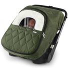 Capa de assento de carro de bebê mamatepe Winter Waterproof Green
