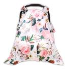 Capa de assento de carro DILIMI 2 em 1 Nursing Baby Canopy rosa Capa de assento de carro DILIMI 2 em 1 Nursing Baby Canopy rosa