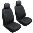 Capa de Assento de Carro em Couro GIANT PANDA para Subaru - Modelo Frontal Preto