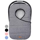 Capa de Assento de Carro Liuliuby Winter para Bebê Conforto Doona - Cinza