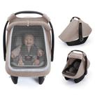 Capa de assento de carro para bebês Blissful Diary Extra Large Mesh Grey