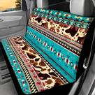 Capa de assento de carro WELLFLYHOM Aztec Print para banco traseiro Capa de assento de carro WELLFLYHOM Aztec Print para banco traseiro