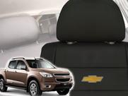 Capa De Banco Automotivo Logo Gm S10 1995 A 2019