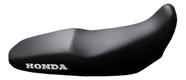 Capa De Banco Moto Honda Nxr Bros 125/150 material sintético Antimofo Preto