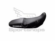 Capa De Banco Preta P/ Moto Titan 150 Até 2012 C/ Logo Honda