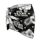 Capa de banho WELLFLYHOM Hibiscus Tropical Floral Women