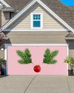 Capa de banner de porta de garagem Cantando no Natal 2,1 x 4,9 m