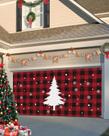 Capa de banner de porta de garagem Singingin Merry Christmas 213x244cm