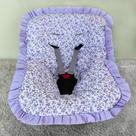 Capa de Bebê Conforto MT - Floral Lilás