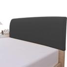 Capa de cabeceira de cama Easy-Going King Size à prova de poeira cinza