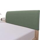 Capa de cabeceira de cama Easy-Going, totalmente verde acinzentado, jacquard
