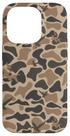 Capa de Caça Waterfowl para iPhone 14 Pro - Design Camuflado