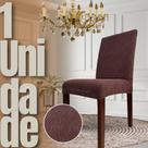 Capa de Cadeira Linha Gold Holandesa - Marrom Escuro