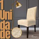 Capa de Cadeira Linha Premium Mexicana - Creme