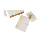 Capa De Caderno A6 A5 Com Glitter Rosa Dourado, Diário Brilhante, Planejador, Material Escolar