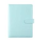 Capa De Caderno DIY Em Couro PU Cor Macaron A6 A5 Diário Planejador Material Escolar
