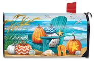 Capa de caixa de correio Briarwood Lane Fall at The Beach Standard Capa de caixa de correio Briarwood Lane Fall at The Beach Standard