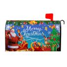 Capa de caixa de correio Dacawin Santa Christmas Waterproof 65x53 cm