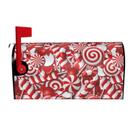 Capa de caixa de correio familiar Christmas Swirl 53x46 cm Magnetic