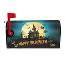 Capa de caixa postal Yomane Halloween Haunted House 53x46cm