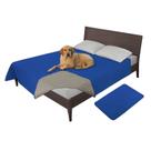 Capa de cama para cães Easy-Going, impermeável, 100% poliéster, azul clássico Capa de cama para cães Easy-Going, impermeável, 100% poliéster, azul clássico