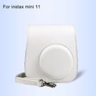 Capa de câmera instantânea para bolsa de couro Instax Mini 11 Capa protetora de cor sólida