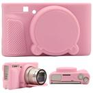 Capa de câmera SZHSYJY para Canon PowerShot SX740/SX730 rosa