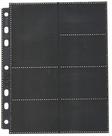 Capa de cartão Ultimate Guard 14 Pocket Stand preta (10 unidades)