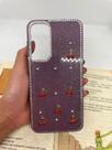 Capa de celular compatível com Galaxy A16 Cherry Cor:Roxo