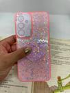 Capa de celular compatível com Galaxy A16 Shine Cor:Rosa Bebê