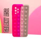 Capa de celular compatível com Galaxy A52 Anti Estresse Pop It