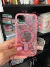 Capa de celular compatível com iPhone 11 Normal Crista Cor:Rosa Bebê