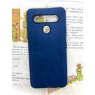 Capa de celular compatível com K41S e K51S Borrachinha Cor:Azul Marinho
