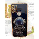 Capa de celular compatível com Moto G10, G20 e G30 Astronauta