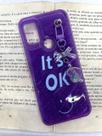 Capa de celular compatível com Moto G10, G20 e G30 Hello Cor:Roxo Capa de celular compatível com Moto G10, G20 e G30 Hello Cor:Roxo