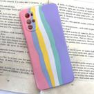 Capa de celular compatível com Moto G22 Rainbow